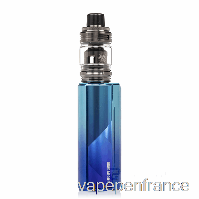 Kit De Démarrage Voopoo Drag M100s, Stylo Vape Cyan Et Bleu